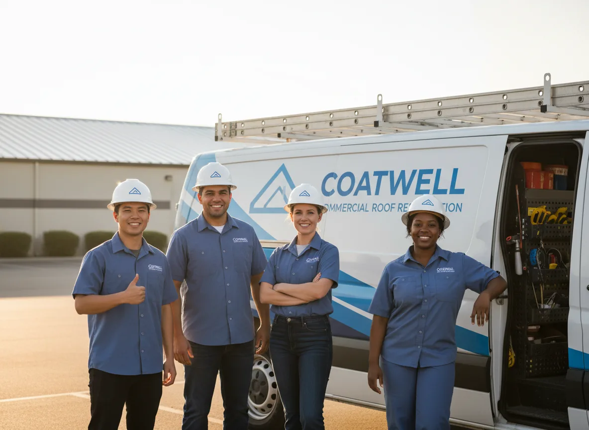 Commercial roof coating company in Bayport, NY